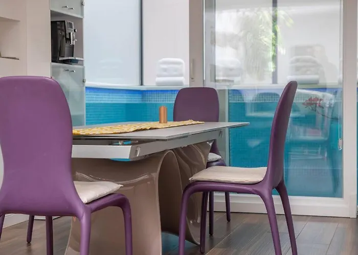 Luxury Martinis With Pool Split